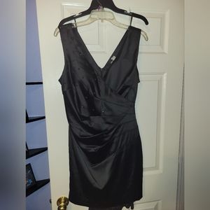 Studded detail dress